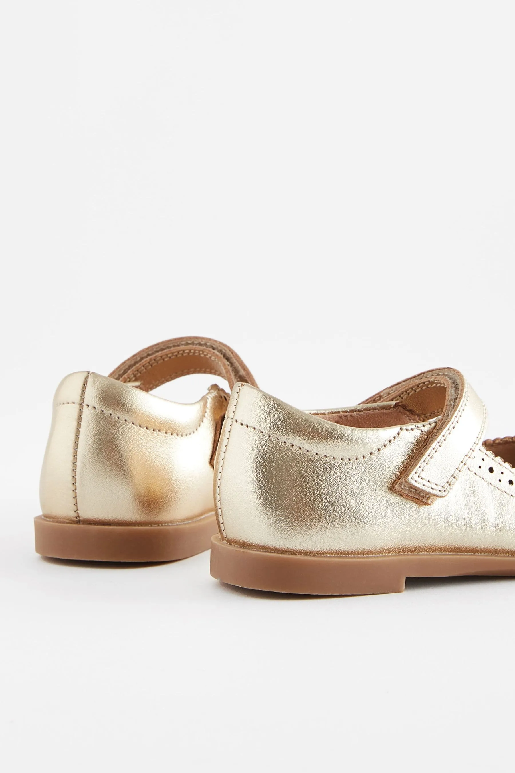 Scarpe brogue Mary Jane in pelle     